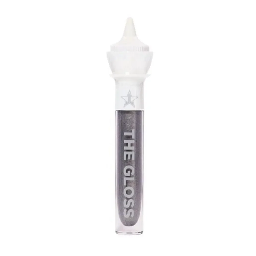 NIB Jeffree Star Silver Glimmer Glitter Coroner's Kiss Lip The Gloss